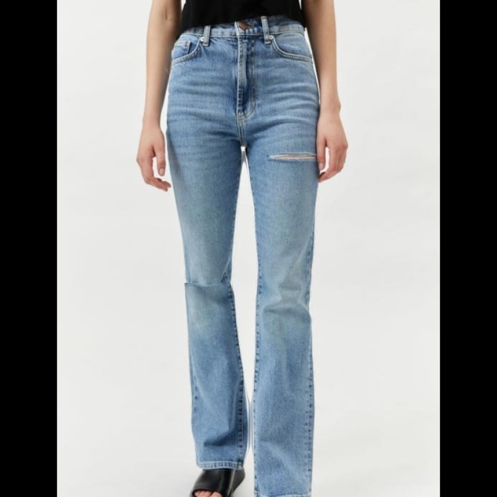 BDG urban outfitters High-Waisted Comfort Stretch Flare Jeans size 25